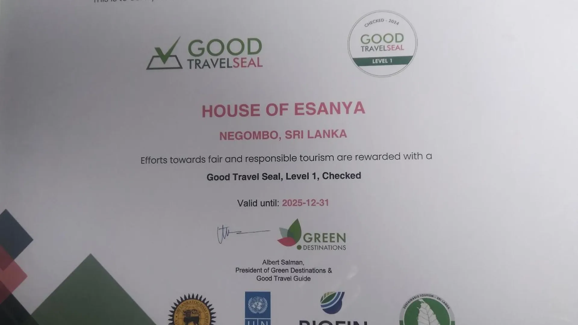 House Of Esanya location